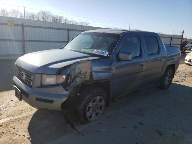 2HJYK16527H518070 - 2007 HONDA RIDGELINE RTL GREEN photo 1