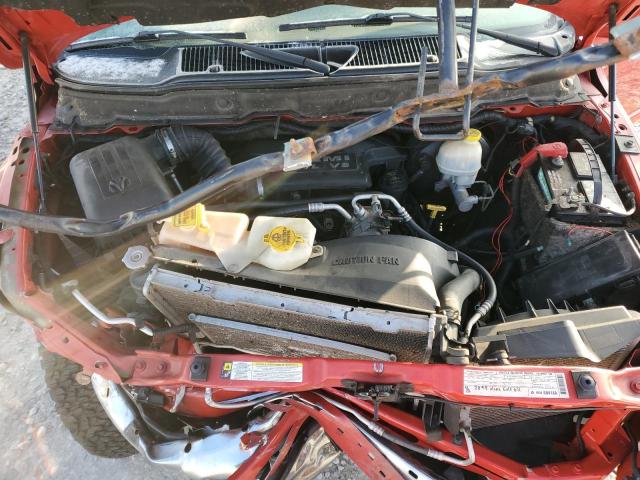 1D7HU18278S575950 - 2008 DODGE RAM 1500 ST RED photo 11