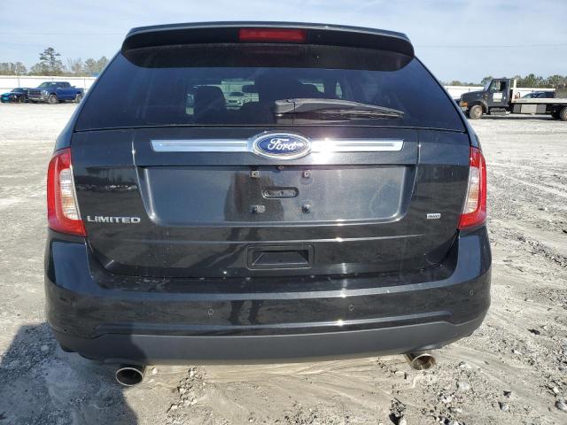 2FMDK4KC5DBA56557 - 2013 FORD EDGE LIMITED BLACK photo 6