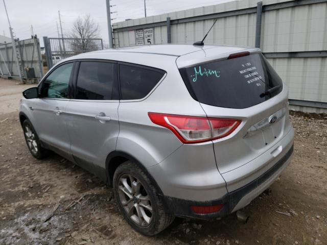 1FMCU9H91DUA10331 - 2013 FORD ESCAPE SEL WHITE photo 2