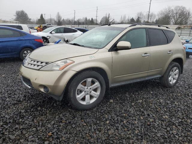 JN8AZ08T67W518960 - 2007 NISSAN MURANO SL GOLD photo 1