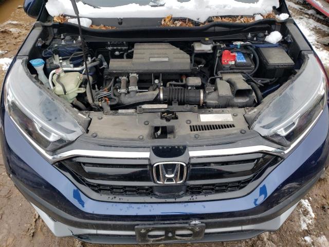 2HKRW2H59LH644220 - 2020 HONDA CR-V EX BLUE photo 11