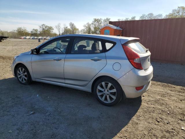 KMHCU5AE0CU034957 - 2012 HYUNDAI ACCENT GLS Argent photo 2