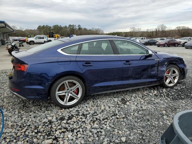 WAUB4CF58JA082666 - 2018 AUDI S5 PREMIUM PLUS ლურჯი ფოტო 3