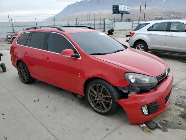 3VWPL7AJ9CM714102 - 2012 VOLKSWAGEN JETTA TDI RED photo 4