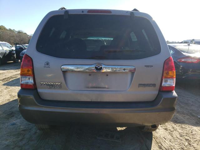 4F2YU08112KM41549 - 2002 MAZDA TRIBUTE LX SILVER photo 6