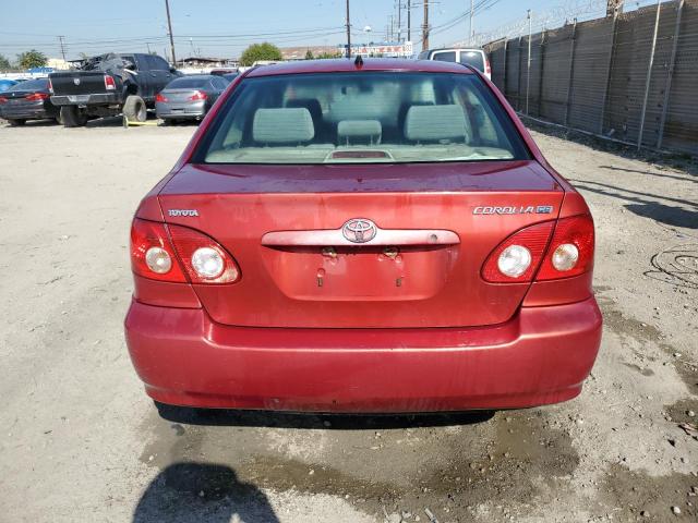 JTDBR32E860078205 - 2006 TOYOTA COROLLA CE Qırmızı foto 6