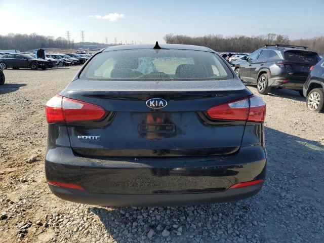 KNAFK4A66F5437184 - 2015 KIA FORTE LX BLACK photo 6