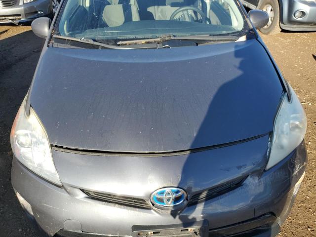JTDKN3DU7C5439972 - 2012 TOYOTA PRIUS 灰色 照片 11