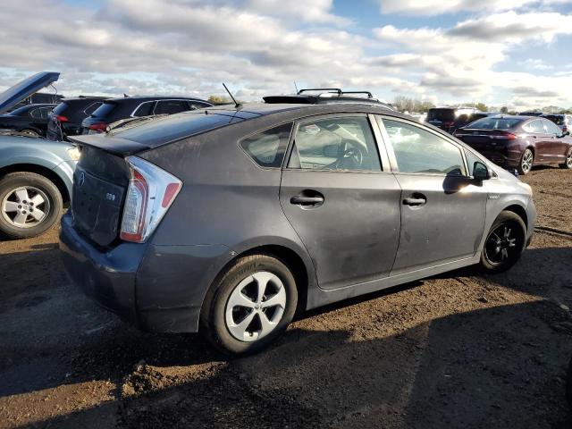 JTDKN3DU7C5439972 - 2012 TOYOTA PRIUS 灰色 照片 3