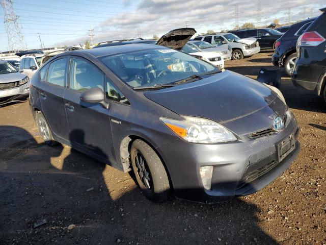 JTDKN3DU7C5439972 - 2012 TOYOTA PRIUS 灰色 照片 4
