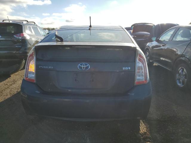 JTDKN3DU7C5439972 - 2012 TOYOTA PRIUS 灰色 照片 6