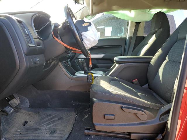 1GCGSCEA2K1115708 - 2019 CHEVROLET COLORADO LT RED photo 7