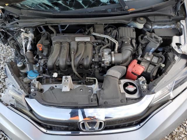 3HGGK5H45KM722031 - 2019 HONDA FIT LX SILVER photo 11