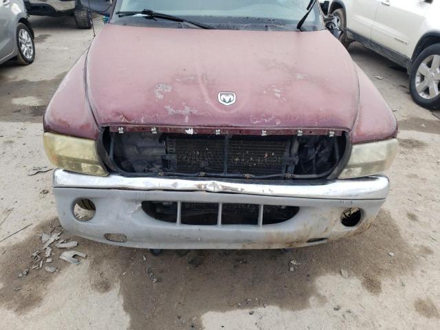 1B7GL2AN71S118242 - 2001 DODGE DAKOTA QUAD MAROON photo 11