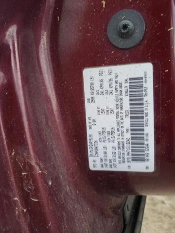 1B7GL2AN71S118242 - 2001 DODGE DAKOTA QUAD MAROON photo 12