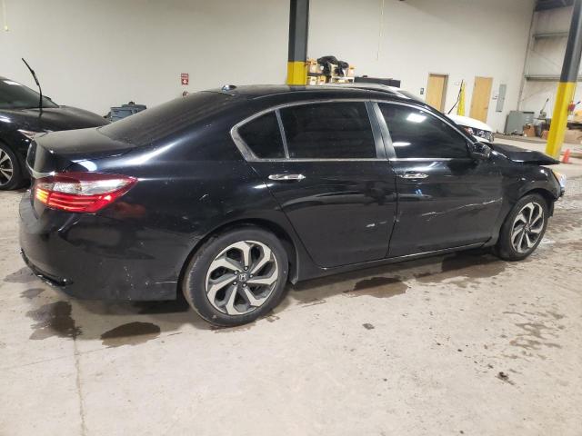 1HGCR2F82GA132873 - 2016 HONDA ACCORD EXL BLACK photo 3