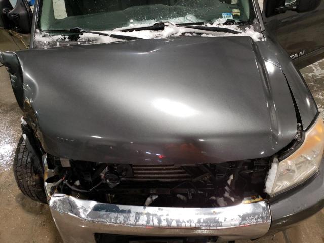 1N6BA07C68N316357 - 2008 NISSAN TITAN XE GRAY photo 11