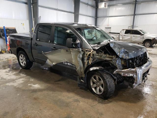 1N6BA07C68N316357 - 2008 NISSAN TITAN XE GRAY photo 4