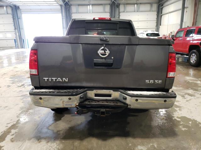 1N6BA07C68N316357 - 2008 NISSAN TITAN XE GRAY photo 6