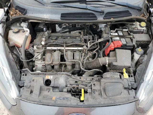 3FADP4BJ4KM138835 - 2019 FORD FIESTA SE GRAY photo 11