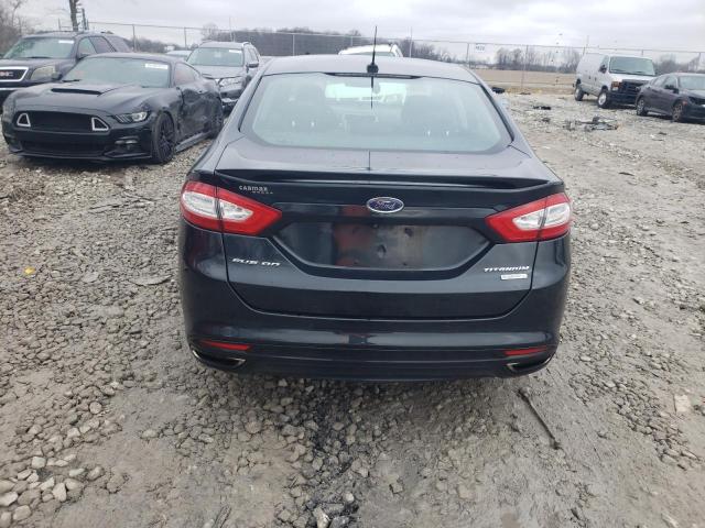 3FA6P0K99ER135184 - 2014 FORD FUSION TITANIUM BLACK photo 6