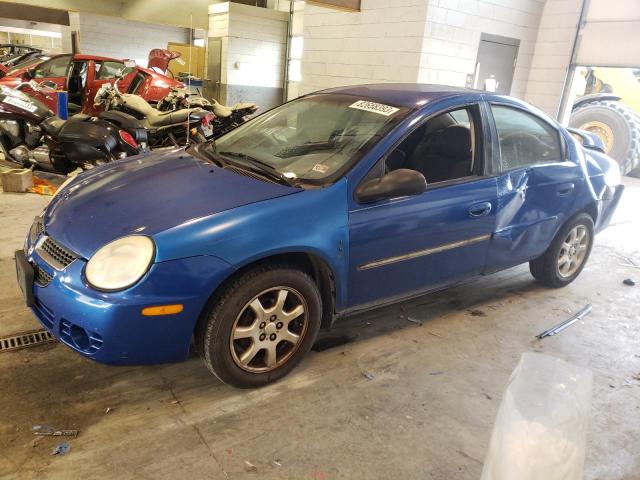 1B3ES56C14D534297 - 2004 DODGE NEON SXT BLUE photo 1