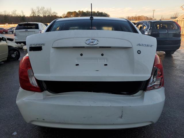 KMHCN4AC3AU460287 - 2010 HYUNDAI ACCENT GLS WHITE photo 6