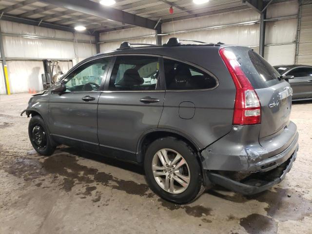 5J6RE4H77AL075886 - 2010 HONDA CR-V EXL GRAY photo 2