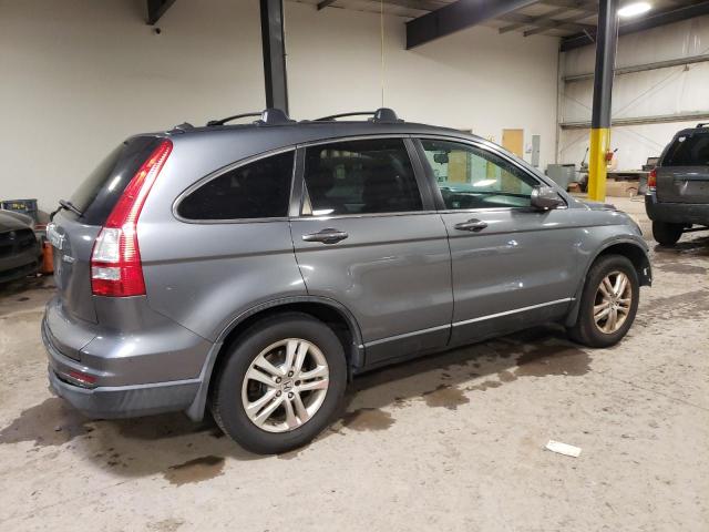 5J6RE4H77AL075886 - 2010 HONDA CR-V EXL GRAY photo 3