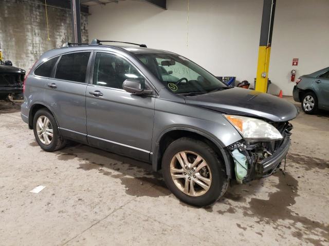 5J6RE4H77AL075886 - 2010 HONDA CR-V EXL GRAY photo 4