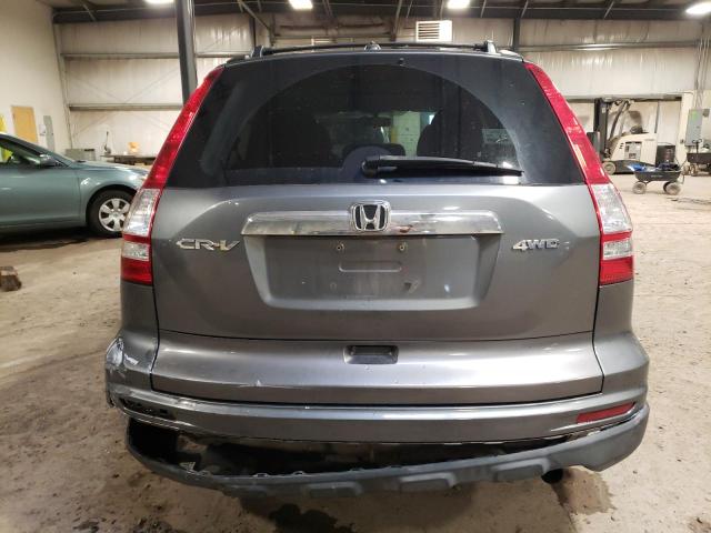 5J6RE4H77AL075886 - 2010 HONDA CR-V EXL GRAY photo 6