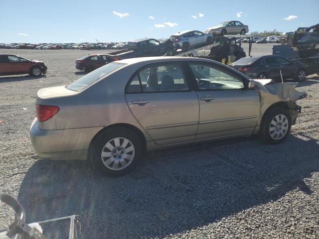 2T1BR32E94C266573 - 2004 TOYOTA COROLLA CE ოქროსფერი ფოტო 3