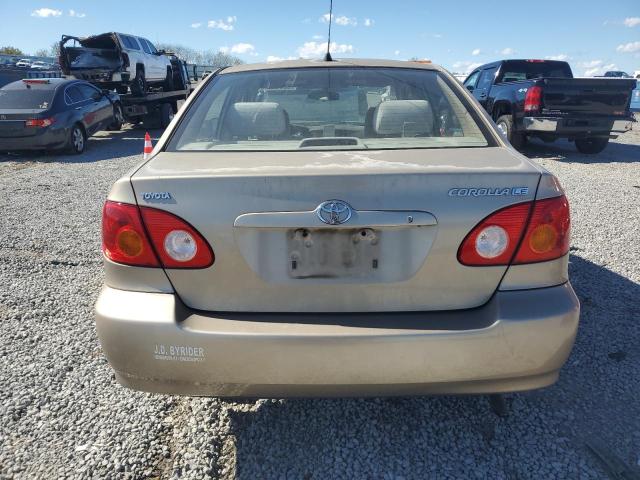 2T1BR32E94C266573 - 2004 TOYOTA COROLLA CE ოქროსფერი ფოტო 6