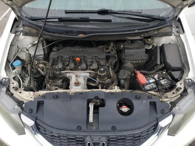 19XFB2F50DE291406 - 2013 HONDA CIVIC LX WHITE photo 11