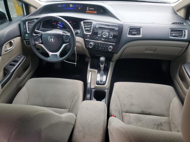 19XFB2F50DE291406 - 2013 HONDA CIVIC LX WHITE photo 8