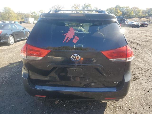 5TDYK3DC3DS281099 - 2013 TOYOTA SIENNA XLE BLACK photo 6