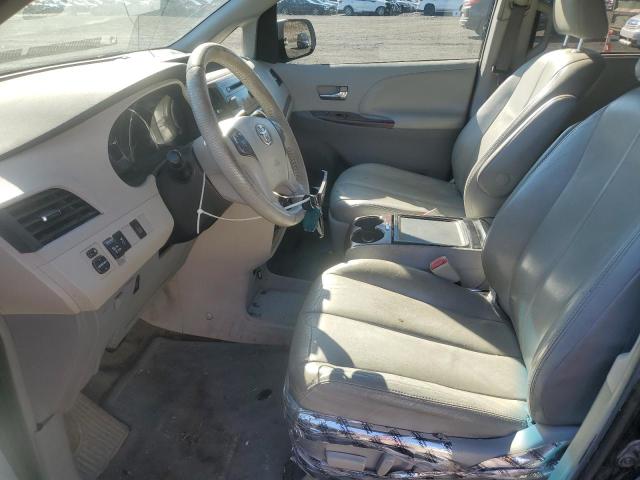 5TDYK3DC3DS281099 - 2013 TOYOTA SIENNA XLE BLACK photo 7