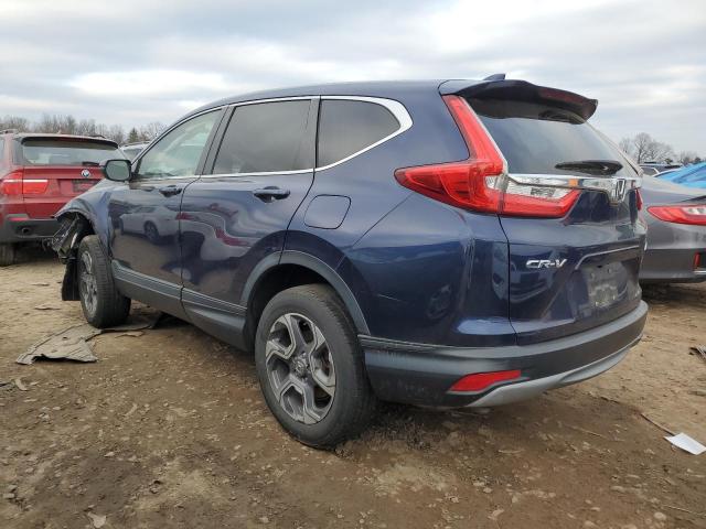 7FARW2H57JE004930 - 2018 HONDA CR-V EX BLUE photo 2