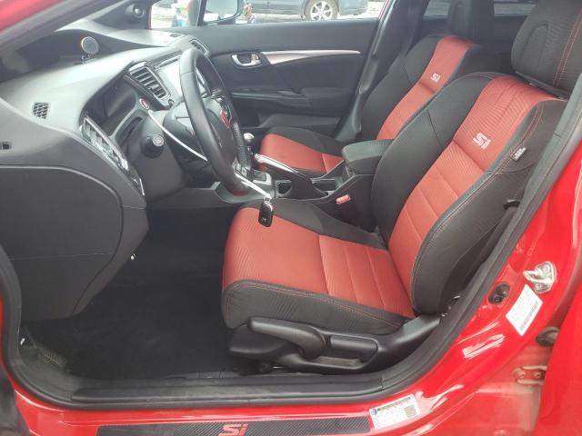 2HGFB6E5XFH702330 - 2015 HONDA CIVIC SI RED photo 7