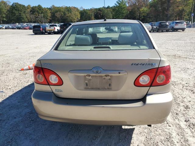 2T1BR30E96C705387 - 2006 TOYOTA COROLLA CE GOLD photo 6