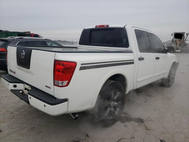 1N6BA0EK5CN321701 - 2012 NISSAN TITAN S WHITE photo 3