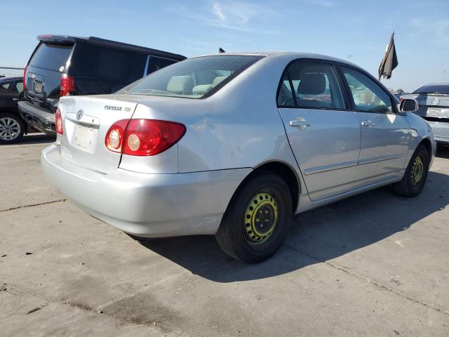 JTDBR32E670116919 - 2007 TOYOTA COROLLA CE ვერცხლისფერი ფოტო 3