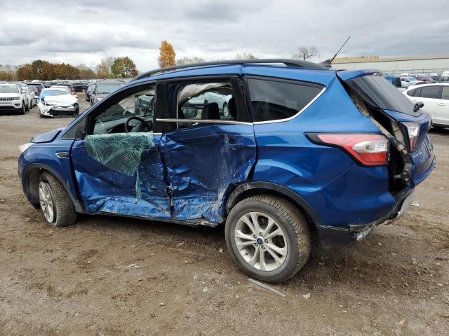 1FMCU9HD2JUC80023 - 2018 FORD ESCAPE SEL Bleu photo 2