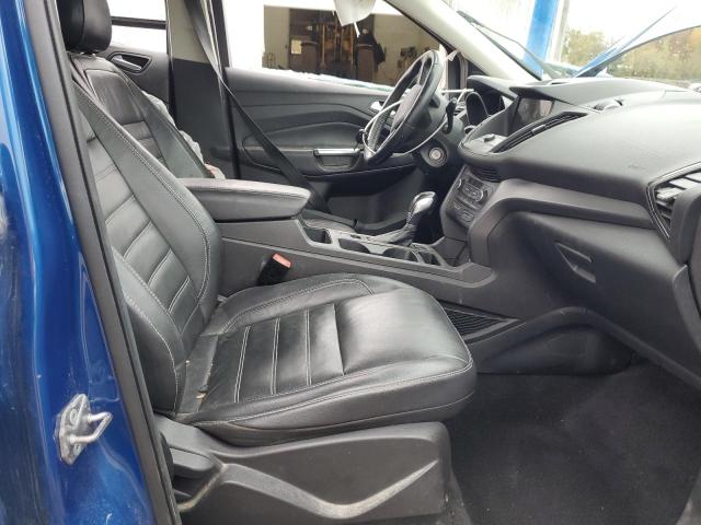 1FMCU9HD2JUC80023 - 2018 FORD ESCAPE SEL Bleu photo 7