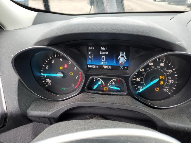 1FMCU9HD2JUC80023 - 2018 FORD ESCAPE SEL Bleu photo 9