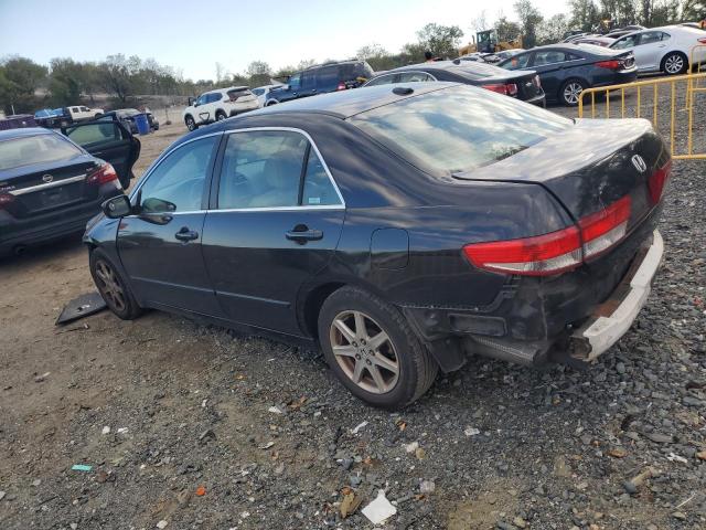 1HGCM668X4A082404 - 2004 HONDA ACCORD EX BLACK photo 2