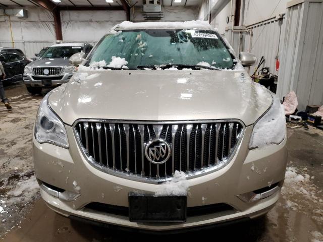 5GAKRDKD7DJ234336 - 2013 BUICK ENCLAVE GOLD photo 5