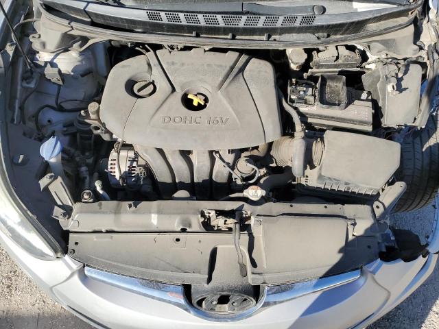 5NPDH4AE2FH619478 - 2015 HYUNDAI ELANTRA SE SILVER photo 11