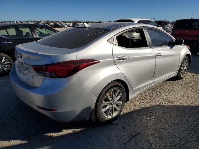 5NPDH4AE2FH619478 - 2015 HYUNDAI ELANTRA SE SILVER photo 3